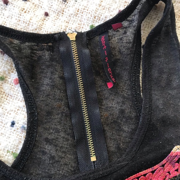 Sequinned owl tank top - Picture 4 of 8